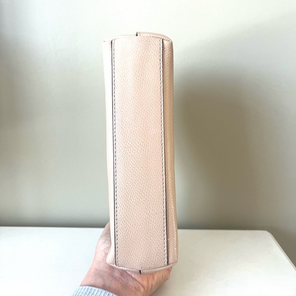 Coach Beige/Tan Leather Clutch/Cosmetic Case - Picture 7 of 12